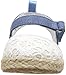 OshKosh B'Gosh Girls' Georgette Closed Toe Espadrille Sandal Mary Jane Flat, Creme, 8 M US Toddler