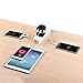 Bonazza Universal International Travel Adapter Kit with 4Amps 4 USB Ports - UK, US, AU, Europe All In One Plug Adapter - Over 150 Countries & USB Power Adapter for iPhone, Android, All USB Devices (FC-4U)