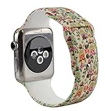 Blesihu Replacement Band for Apple Watch Series 2 Series 1, Strap Bands for iwatch, Silicone Sport Style Wristband, Personalized Design, 16 Colors, Both 38mm and 42mm Models Available