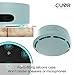 Silicone Case for Amazon Echo Dot with 3M Wall Mount Pad [No Drills] by Cuvr (Grey)