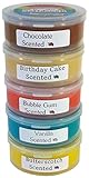 Mary's Natural Softdough Stack- Candy Store Scents, Set of 5