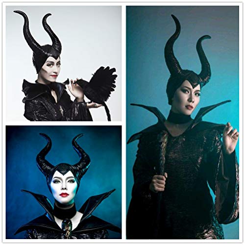 Skjind Cornes maléfiques de déguisement pour Halloween/cosplay