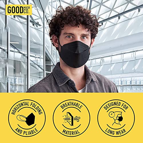GOOD MASK CO. Good Comfort KN95 Face Mask, Disposable KN95 Face Mask