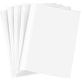 EULANT 10 Pieces Book Covers,Plastic Clear 16K Size for Books21x30cm | Book Sleeve Clear Slip On Book Cover