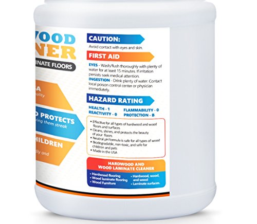 Sheiner's Hardwood Floor Cleaner Spray for Cleaning Wood, Laminate, Natural, and Engineered Flooring, pH Neutral Formula Safe for All Surfaces, 32 Ounce