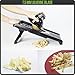 Mandoline Vegetable Slicer - Professional Grade V-Blade with 5 Slicing Blade Options, Blade Caddy + FREE Ebook!