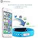InnKoo Kids Fitness & Activity Tracker Watch, U2 Pedometer Band Calories Counter Smart Sports Bracelet Wristband Sleep Monitor, Bluetooth Sync Anti-Lost Long-time Standby (Blue)