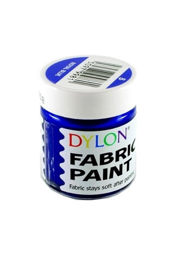 Fabric Paint Royal Blue 25ml Amazon.co.uk Kitchen & Home
