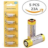 LiCB 23A 12V Alkaline Battery (5-Pack)
