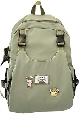 Amazon Yunhen リュック レディース リュックサック 大容量 おしゃれ バッグ 可愛い バックパック ピンク 3グリーン Yunhen レディース