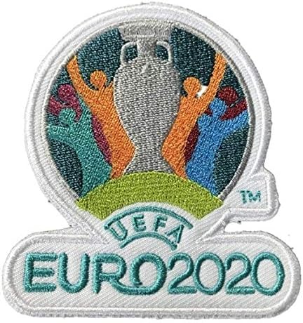 ToplineLuna UEFA 2020 Euro Cup England France Germany Football Soccer Iron On Embroidered Patch Badge