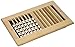 Decor Grates WL610W-U 6-Inch by 10-Inch Wood Wall Register, Unfinished Oak