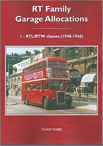 Rt Family Garage Allocations 1 Rtl Rtw Classes 1948 1968 Amazon Co Uk Robbs Stuart Books