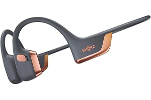 SHOKZ New OpenRun Pro 2-Bone Conduction Headphones,Open-Ear Bluetooth Wireless Sport Earphones for Running,Workouts-Swea