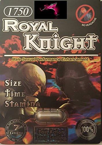 ROYAL KNIGHT EXTRA STRENGTH TIME SIZE STAMINA FULL POWER 1750 - ONE PILL 7 NIGHTS PLUS EXCLUSIVE LOVE PEN (3)