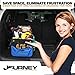 Red Earth Naturals Premium Trunk Organizer - Durable Car Organizer Keeps Things Stowed with Non Slip Strips & 2 Bonus Bungee Cords to Keep Cargo Organizer in Place