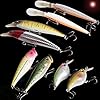 Sougayilang-8-Pieces-Dive-Artificial-Minnow-Bait-Plastic-Hard-Fishing-Lures Sougayilang-8-Pieces-Dive-Artificial-Minnow-Bait-Plastic-Hard-Fishing-Lures