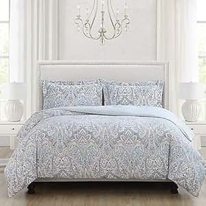 Amazon.com: Gawain King Comforter Set in Seafoam: Home