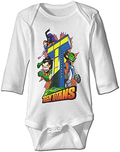 Teen Titans - Tower Baby Onesie Bodysuit Toddler Clothes Longsleeve