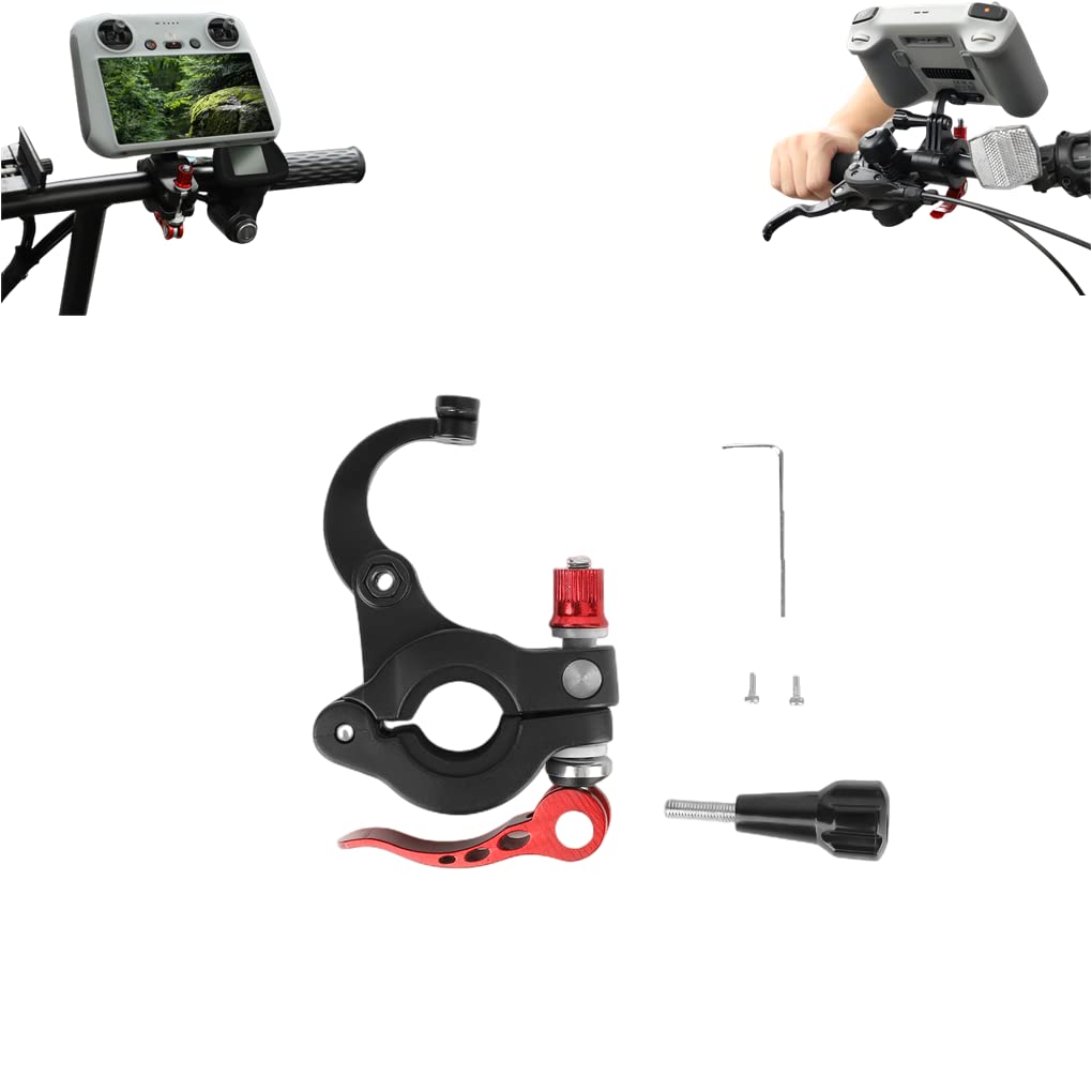 Taoke Compatible with Mini 3 Pro Bicycle Riding Hodler, Sport Camera Holder Bicycle Riding Stand Compatible with D JI RC