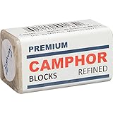 Camphor Block 4 Tablets Premium High Quality Refine Alcamphor Sanvall - No Residue - Bed Bug - Tool Tarnish