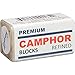 Camphor Block, 4 Tablets - Premium Refine Alcamphor Sanvall - No Residue Bed Bug Tool Tarnish