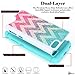 iPhone 4 Case, iPhone 4S Case, NageBee Glitter Diamond Hybrid Protective Armor Soft Silicone Cover with [Studded Rhinestone Bling] Design Sparkle Shiny Girls Cute Case -Wave