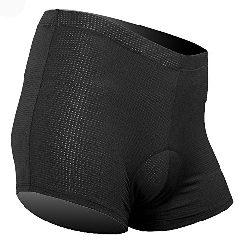 Men’s Padded Cycling Underwear Gel Bicycle Underpants Lightweight Bike