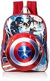 Marvel Boys' Captain America Toddler Backpack, Blue