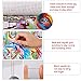 ITSTITCH Cross Stitch Kits Stamped for Adults 11CT 17X17 inch DIY Embroidery Starter Kits Easy Patterns Embroidery for Girls Crafts DMC Needlework Kits Preprinted Rainbow Dog Pattern