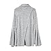 SG Women Turtleneck Long Bell Sleeve Top Casual Jumper Pullover Sweater