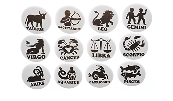 Set 12 imanes Leo Virgo Aries Horóscopo del Zodiaco signos 1 ...