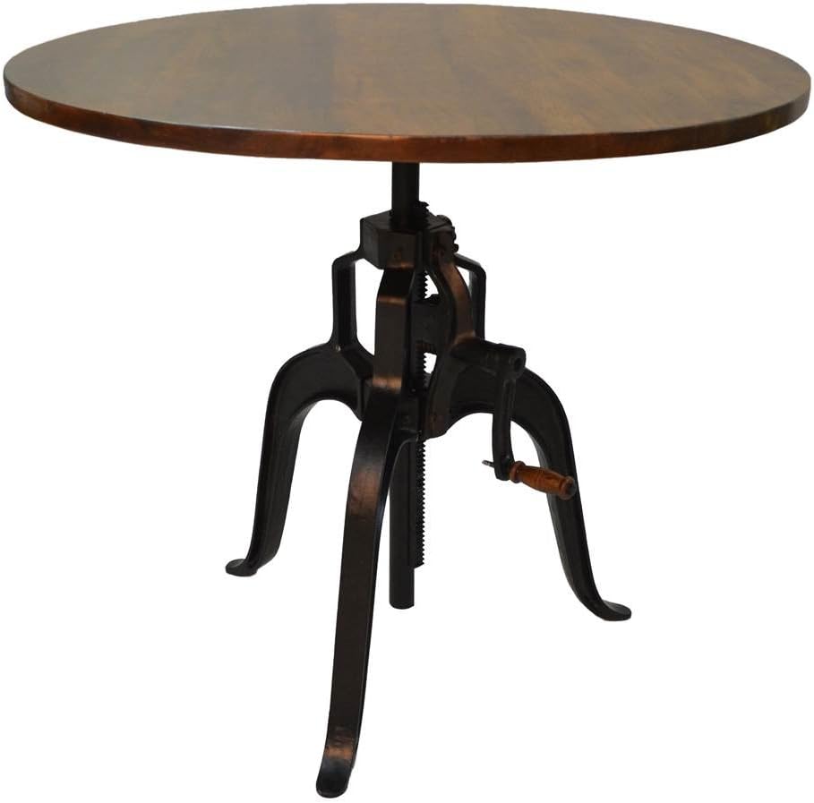 Amazon Com Carolina Cottage Bently Adjustable Crank Table Tables