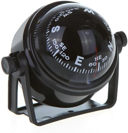 COOLBUY PARK LED Light Pivoting Compass Dashboard Dash Mount Marine Boat Truck Car Black by COOLBUY PARK