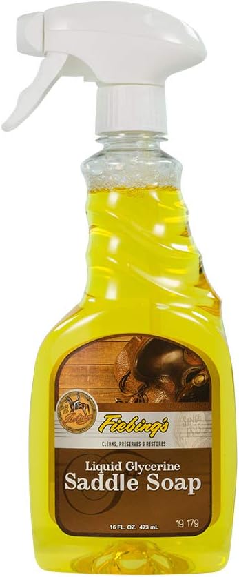 Fiebing's Liquid Glycerine Saddle Soap Horse Care 16 fl oz