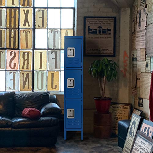 image for INTERGREAT Metal Locker for School Office Gym Metal Storage Locker Cab