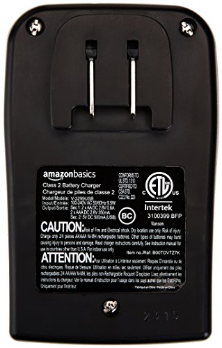 5 AmazonBasics+Ni+MH+Battery+Charger+Port