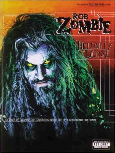 Rob Zombie Hellbilly Deluxe Authentic Guitar Tab Rob Zombie