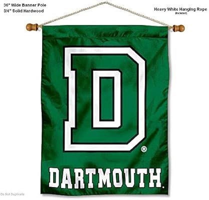 College Flags And Banners Co Dartmouth Big Green Banner With