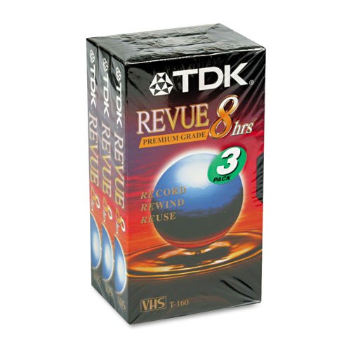TDK38240 - TDK Standard Grade VHS Videotape Cassette