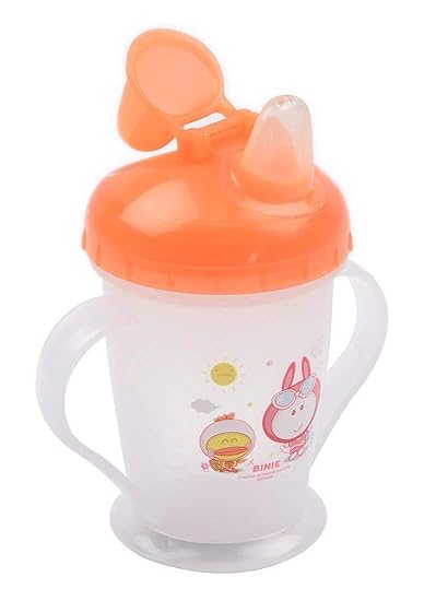 Gilli Shopee Baby Cute Stylish Bpa Free Sippy Cup Soft Spout with Handles & Dust Free (Colour May Vary)