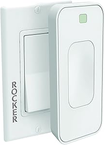 Switchmate Slim for Rocker Light Switches by SimplySmart Home, Timer, Automation, DIY, Snap On, No Tools, No Wiring, Smart Lighting, Smart Home, Bluetooth, Google Assistant, iOS, Android, App, Motion