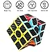 Twister.CK 3x3 Speed Cube Magic Cube Brain Teaser Puzzles with Carbon Fiber Sticker