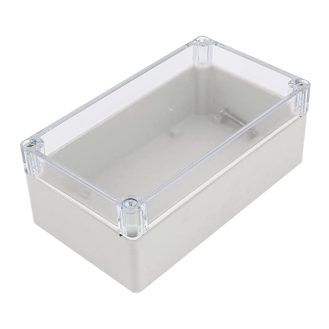 sourcing map 158mm x 90mm x 60mm Clear Cover Dustproof IP65 Enclosure Case DIY Junction Box
