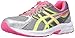 ASICS Women's Gel-Contend 3 Running Shoe, Steel Grey/Safety Yellow/Hot Pink, 9.5 M US
