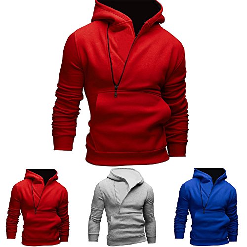 De manga larga para hombre sudadera con capucha Sudadera con capucha Tops Outwear la capa de la chaqueta
