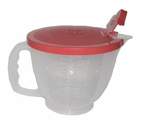 Amazon.com: Tupperware Mix & Store Batter Bowl 4 taza ...