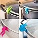 Spill-proof Lid Lifter for Soup Pot Kitchen Tools Lid Stand Silicone Heat Resistant Holder Keep The Lid Open Great Cooking Helpers Decoration Raise The Lid Phone Chopsticks Bracket Lid Lifter 6 Pack