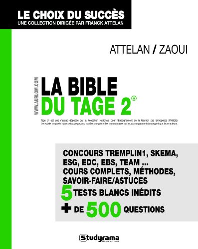 La  bible du Tage 2®