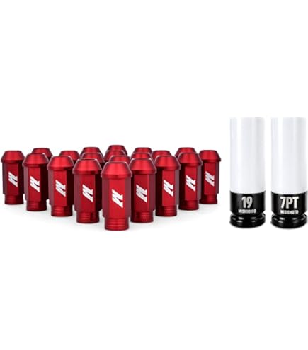 Amazon.com: Mishimoto Aluminum Locking Lug Nuts M12x1.5